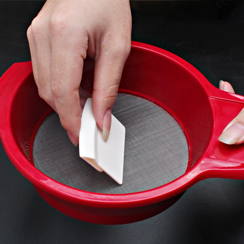 

1 шт., Пластиковый шейкер для муки, нержавеющая сталь