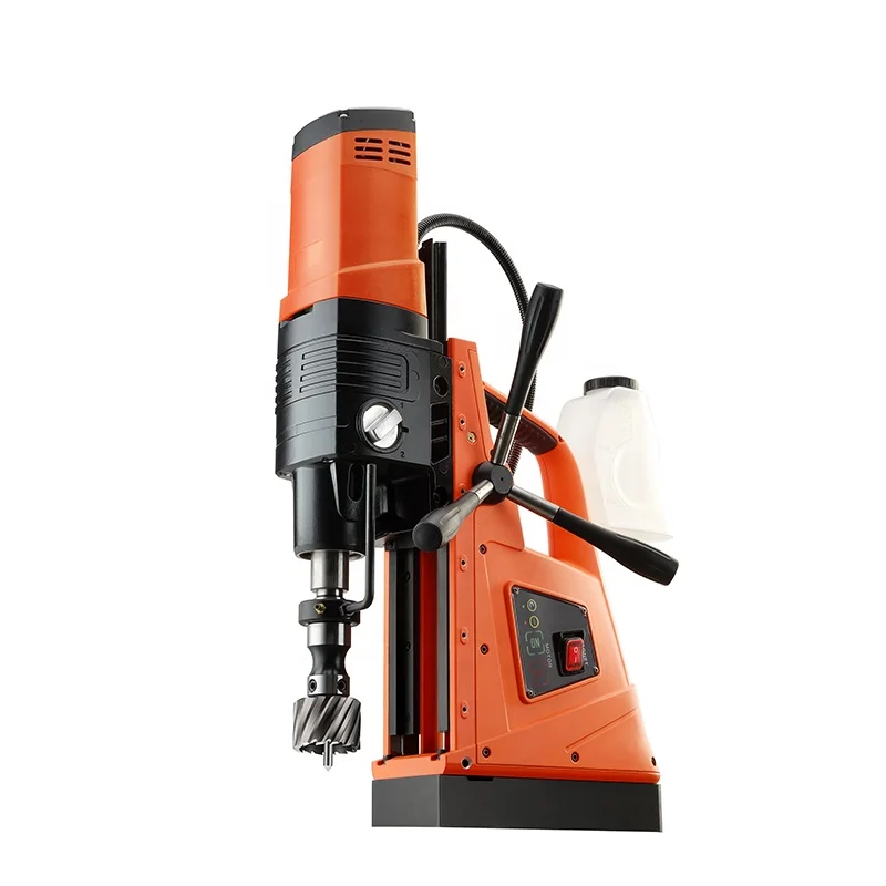 Фото CHTOOLS DX-120 220 В Магнитная дрель Новый продукт Двигатель с ЧПУ Шестерня Б/у состояние Магнитная настольная дрель Строительный подшипник №1