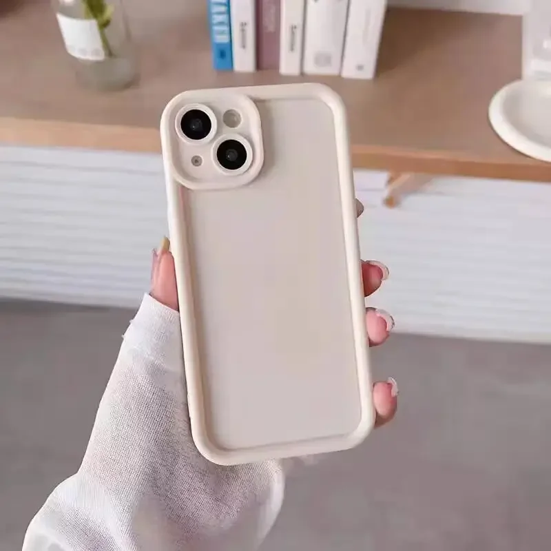 For Redmi Xiaomi Mi k70e A3 A2 A1 Poco F6 F5 F4 F3 C75 C65 C61 C51 c50 C40 Pro 5G casing matte Plain Candy soft color back case