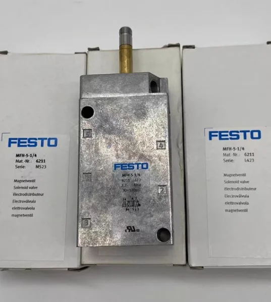 Новый оригинальный электромагнитный клапан FESTO MFH-5-1/4 6211
