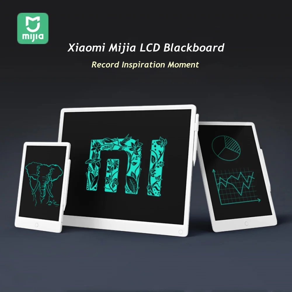 

Original Xiaomi Mijia Writing Tablet LCD Writing Small Blackboard Digital Drawing Electronic Handwriting Pad Kids Drawing Board