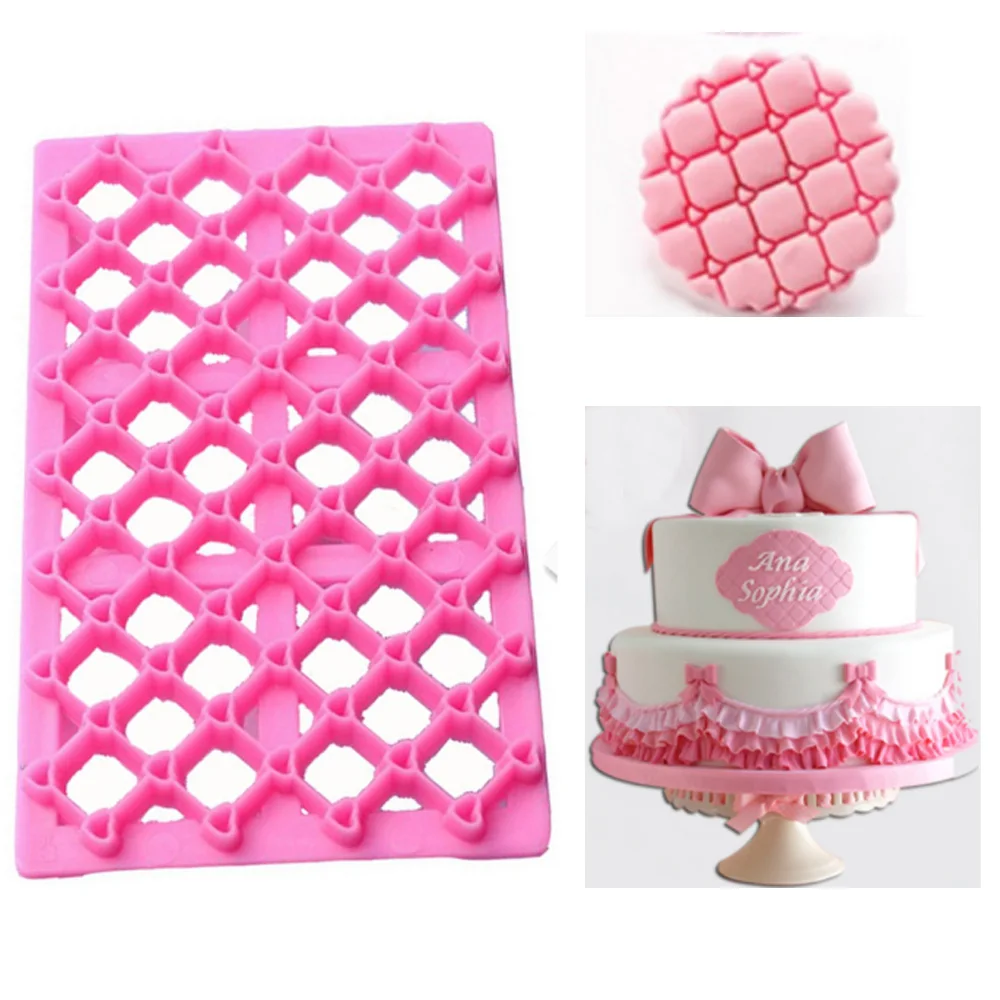 

Silicone Cake Mold Cupcake Embossing Cutting Mold Hollow Flower Shape Cookies Chocolate Ice Embossing Cake Decoration