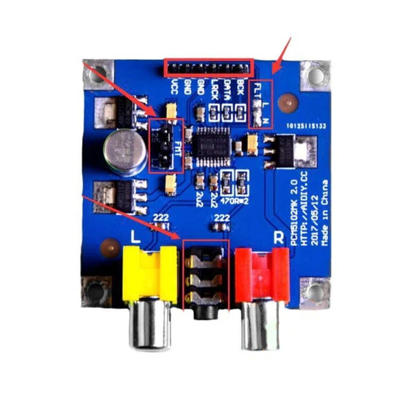 ЦАП-декодеры PCM5102/PCM5102A