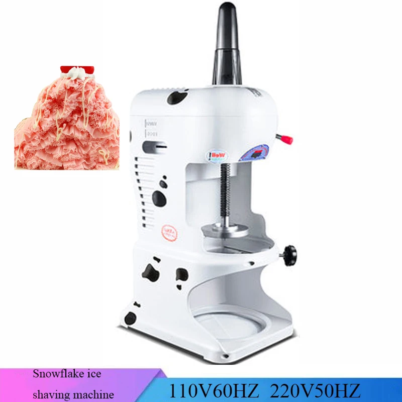 

Great Feedback 90Kg/H Home Kitchen Smoothie Snowflake Shaved Ice Machine Snow Flake Crusher Cream Shaver Maker Of Business