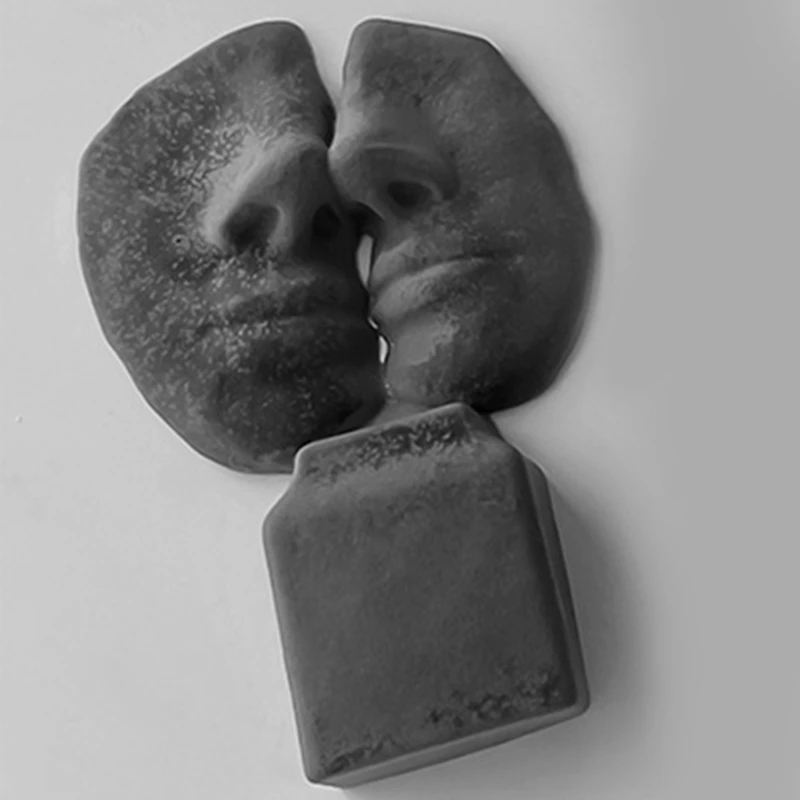 Y1UB силиконовая форма для свечей реалистичные формы скульптур портретов лица