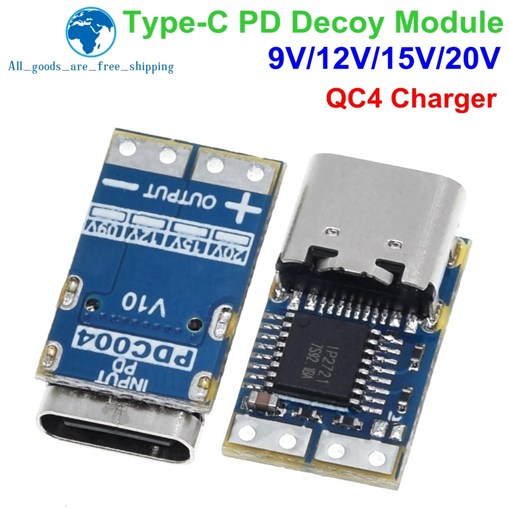 Кабель-удлинитель для быстрой зарядки PD Type-C PD2.0 PD3.0 в DC QC4 9 В 12 15 20 | Электронные