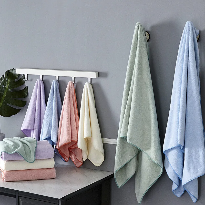 Супервпитывающее полотенце для лица 34x75 см мягкие и удобные пляжные полотенца