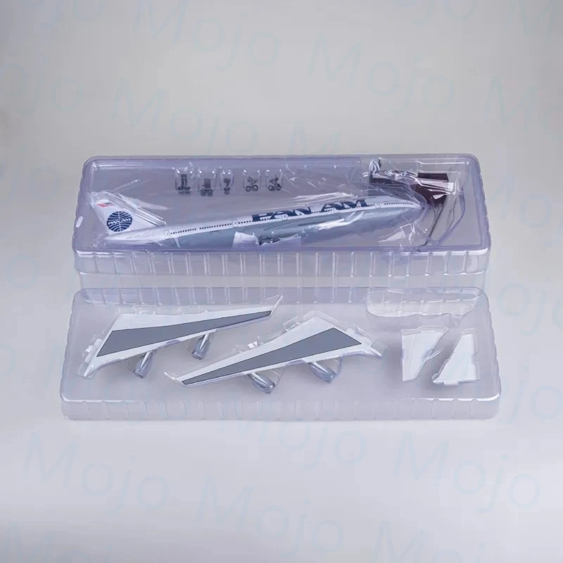 Масштаб 1:150 модель самолета 47 см 747 AM Боинг B747 модели самолетов под давлением со