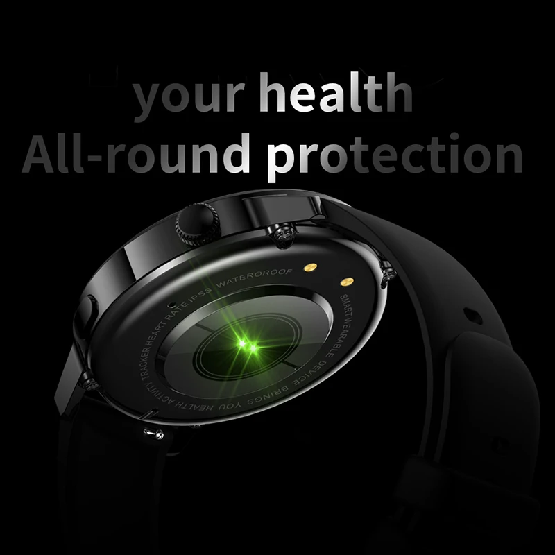 Мужские Смарт-часы с Bluetooth 390*390 HD пульсометр фитнес-трекер IP67 водонепроницаемые