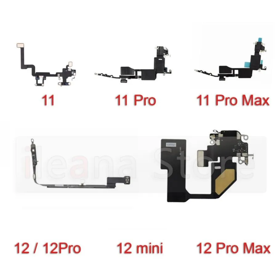 Original Wifi Antenna Flex For iPhone 11 12 Pro Max mini Bluetooth NFC GPS Signal Cellular Flex Cable Phone Parts