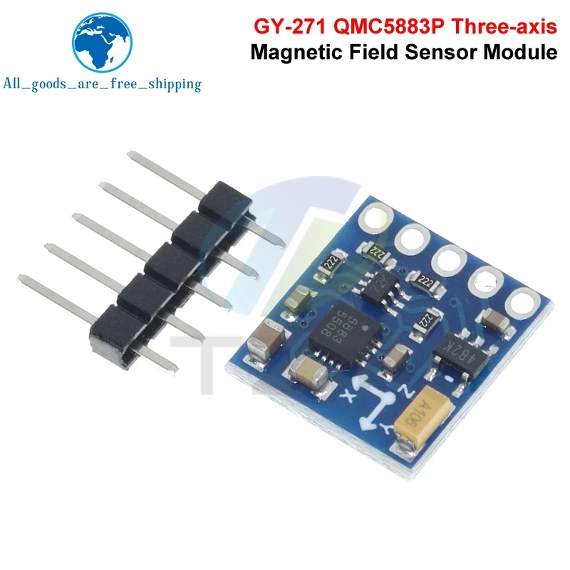 

TZT GY-271 QMC5883P датчик для Arduino