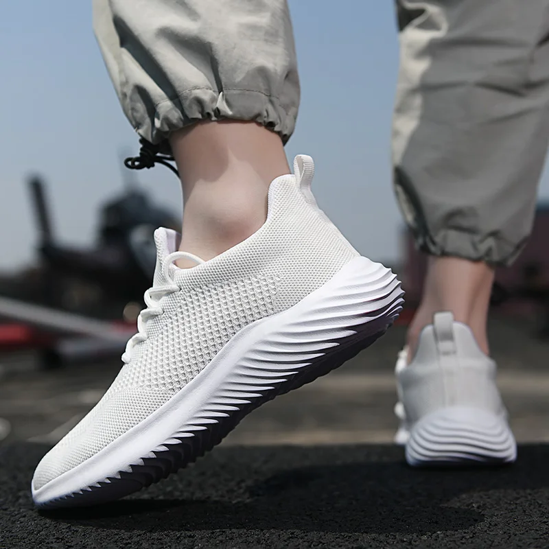 Men Athletic Walking Running Tennis Shoes Fashion Lightweight Sneakers for Man Comfortable Athletic Training Footwear