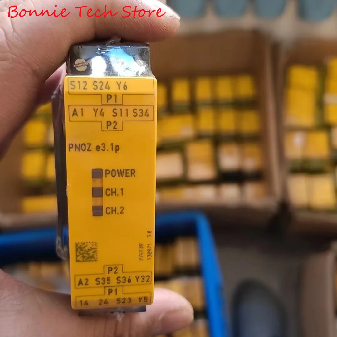 774139 для PILZ Реле безопасности (стандартное) PNOZ e3.1p 24VDC 2so