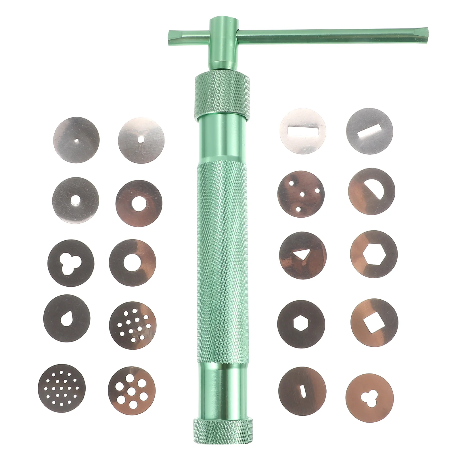 

1 PC Clay Extruder Roatating Clay Discs Sculpting Tool DIY for Sculpture Making Entertaining