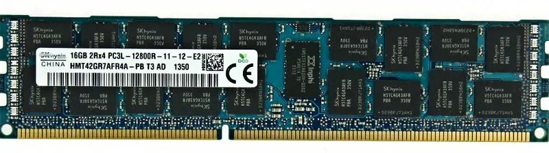 

RAM 16G 2RX4 PC3L-12800R ECC REG HMT42GR7AFR4A-PB
