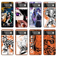 japan anime demon slayer coque for google pixel 6 pro soft silicone for pixel 5a 5 4a 5g 4 3a 3 xl back cover funda phone case