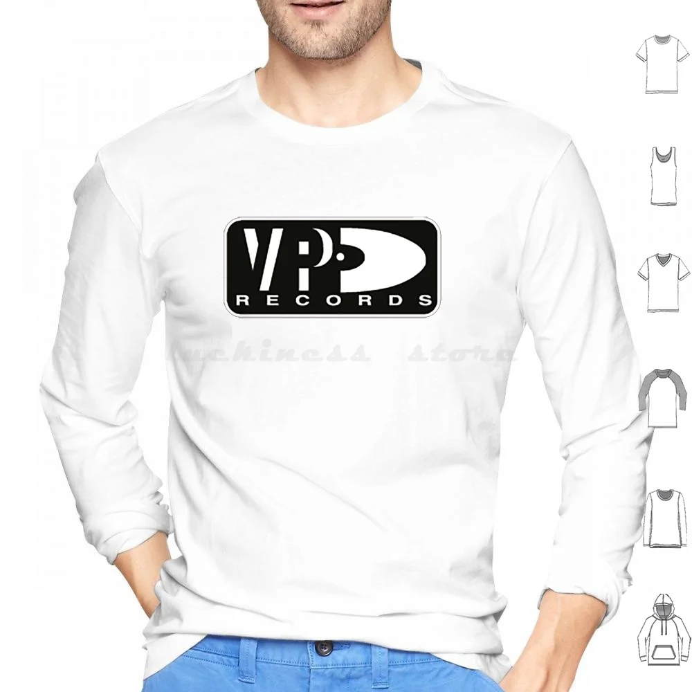 Vp Records Big Logo Hoodies Long Sleeve Vp Records Studio One Trojan Tuff Gong Harry J Rockers Reid Black Ark Channel