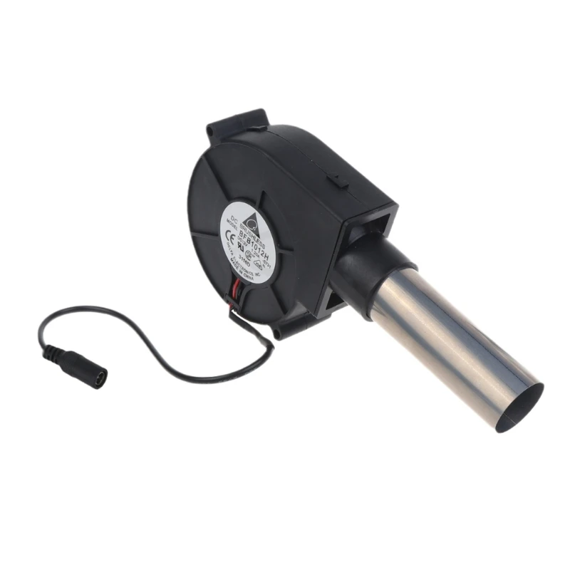 

Outdoor BBQ Fan Air Blower 12V 1.2A Air Flow Electric BBQ Fan Outdoor Cooking Camping Hiking Picnic Tools 5.5x2.1mm