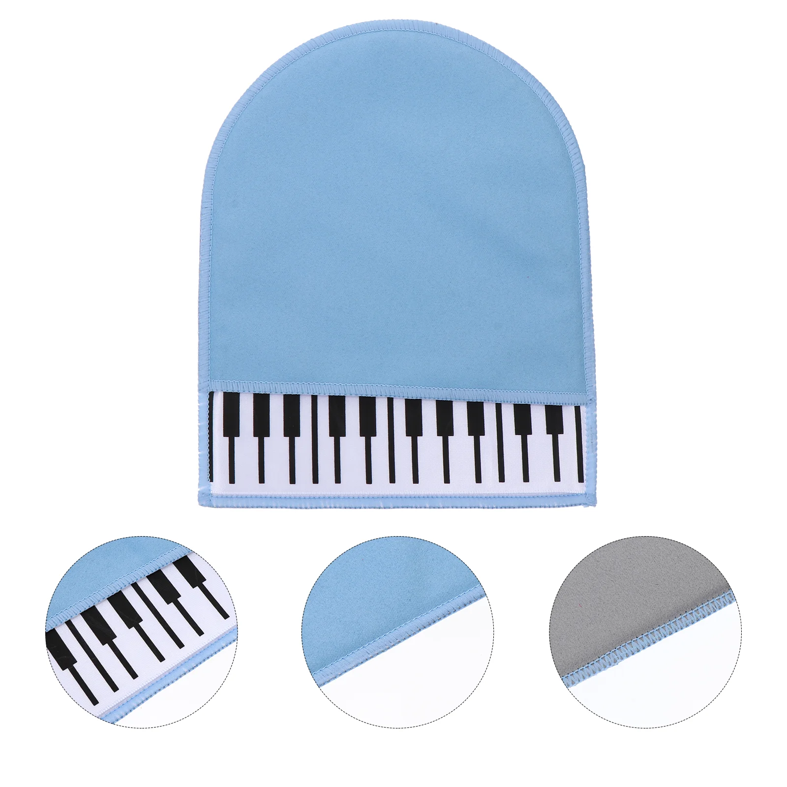 

1pc Cleaning Cloth Piano Practical Nursing Cleaning Cloth for Piano (Sky-blue)