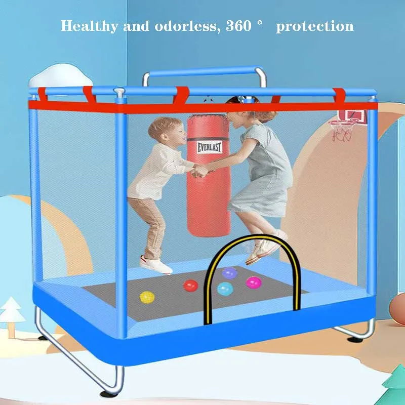 

Children's household trampoline Indoor swing Children's toys Sports baby trampoline Sand bag sling Family bouncing bed