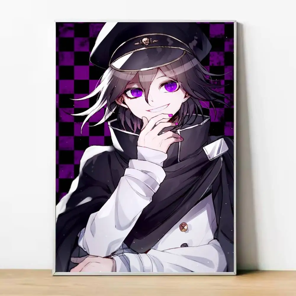 Фото Постер D-Danganronpa V3, универсальный водонепроницаемый настенный декор высокого разрешения, самоклеящийся декор для любого помещения, идеальный подарок №5
