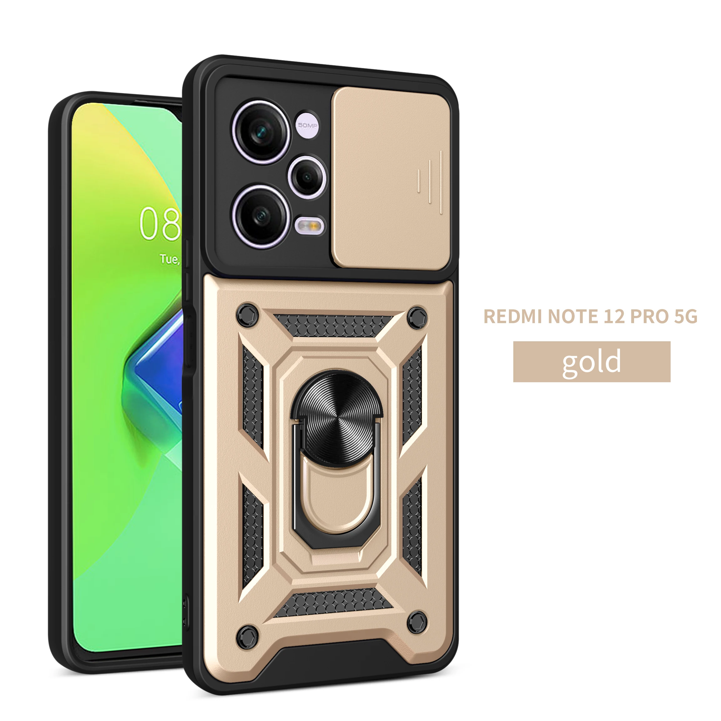 

Защитное кольцо с подставкой для RedMi Note12 Pro