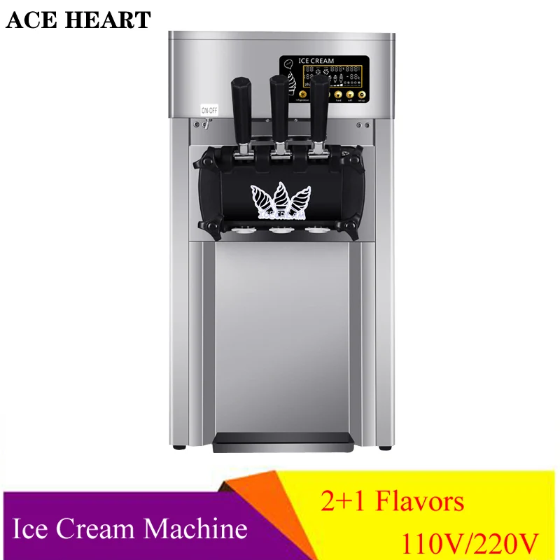 

Настольная машина для производства мороженого из нержавеющей стали, конусы для мороженого, высокая производительность