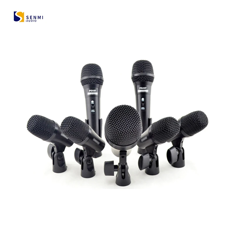 

PGA-DMK7 Wired Microphone Professional Drum Instrument Microphone Dynamic Microphone For Studio/Stage Performance
