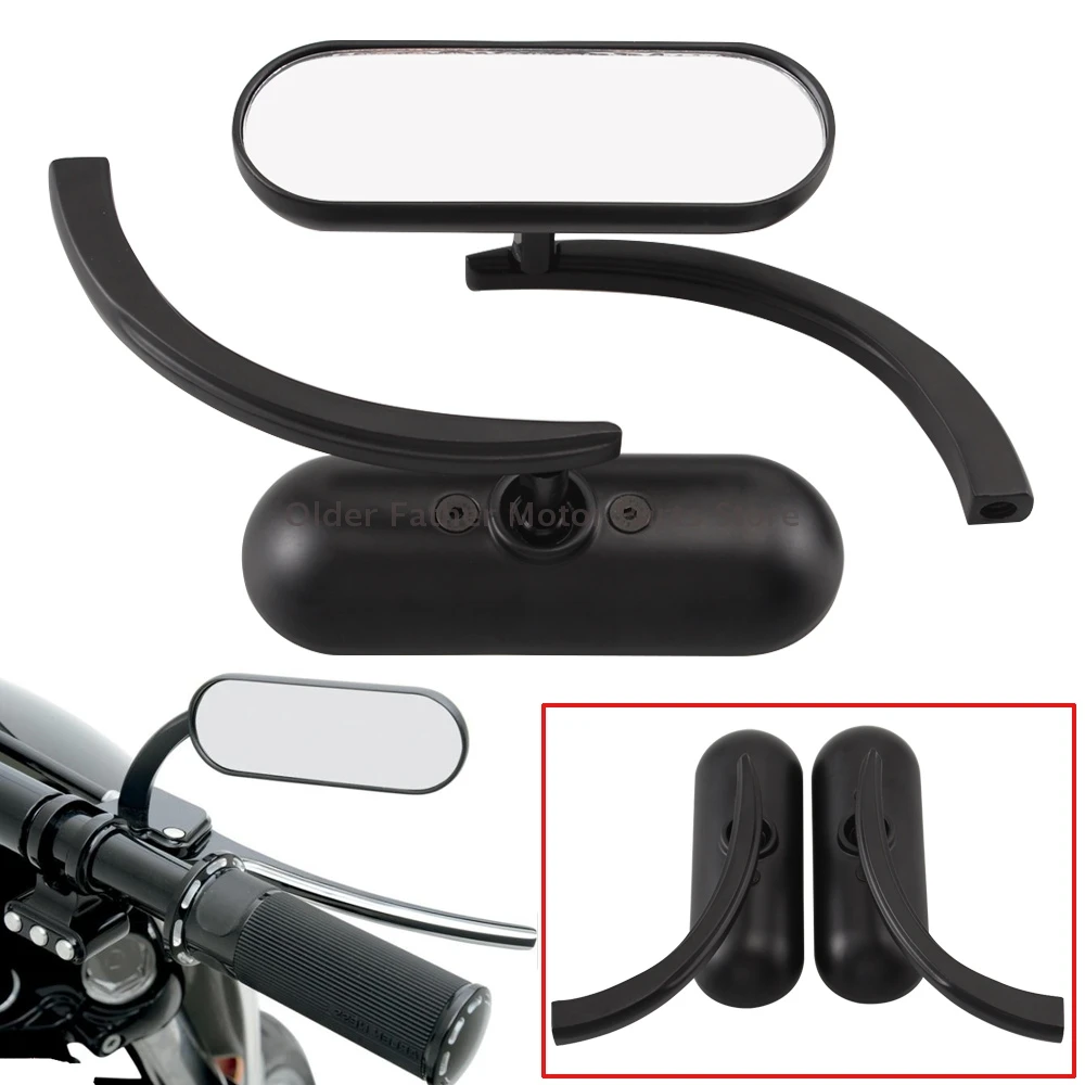 

Moto Accessory Side Mirror Rearview Mirrors For Harley Honda Yamaha Suzuki Kawasaki Dyna Electra Glide Road King Softail