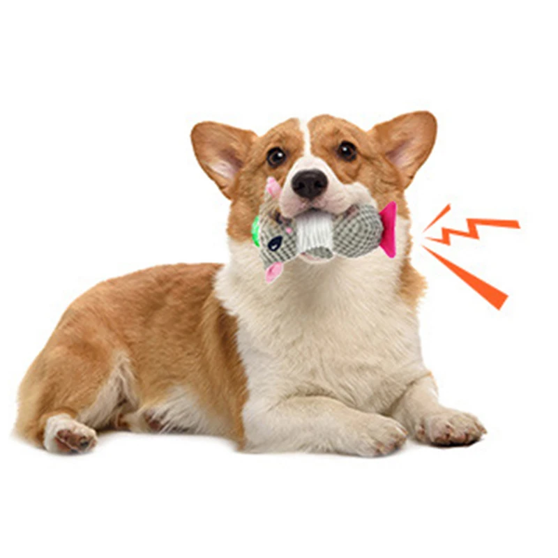 

Pet Toys Sound Alien Dog Toys Interactive Pull Teeth Grinding Resistant Bite Relief Stuffy Oral Cleaning 17CM