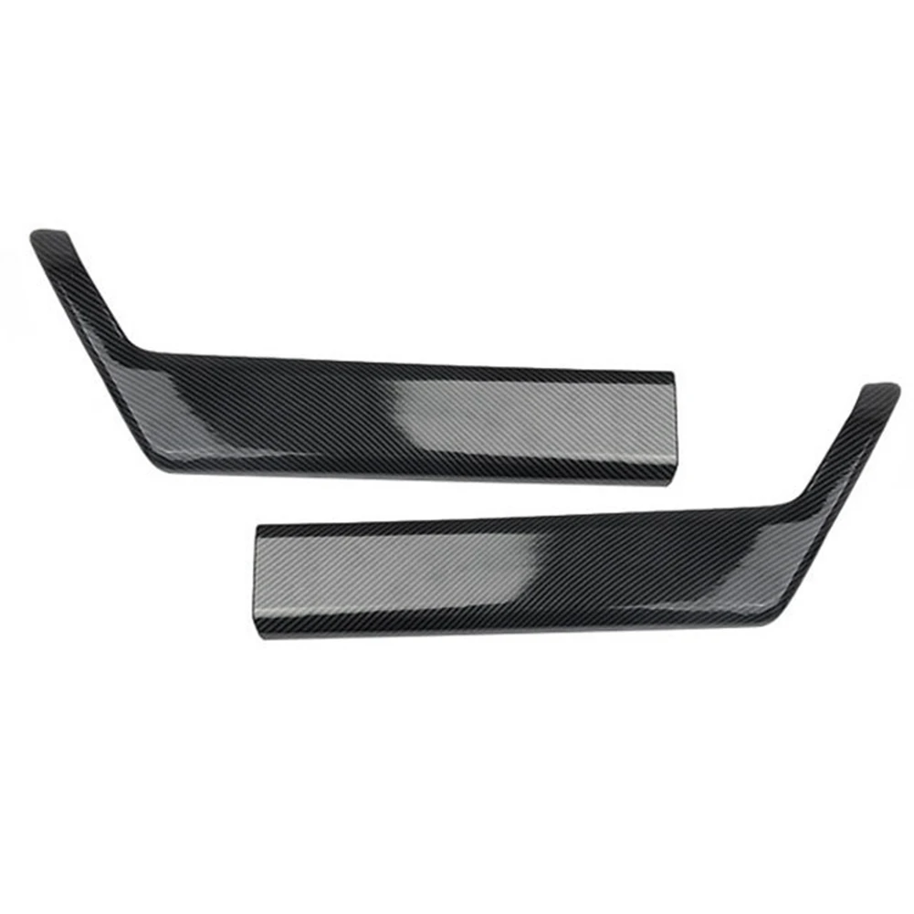 

Front Door Handle Decorative Cover Trim Decal Car Interior Accessories ABS Carbon Fiber for Ford F150 F-150 2021 2022