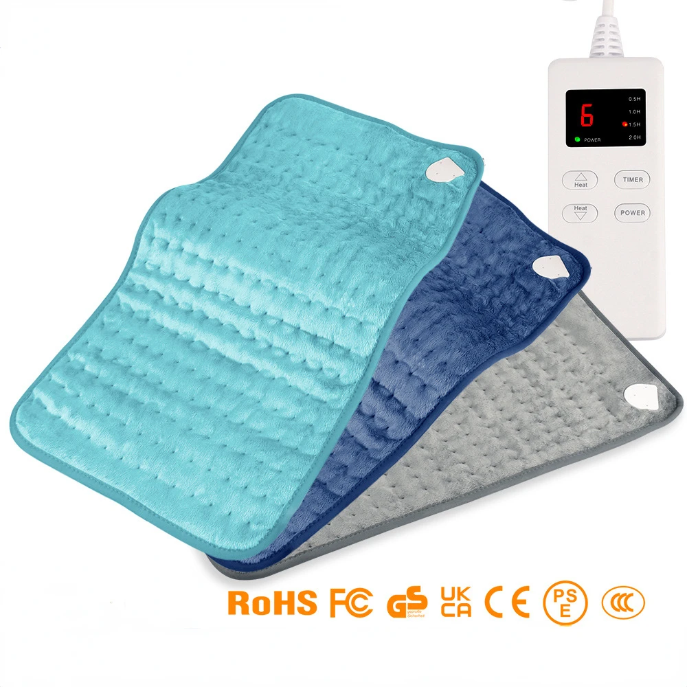 100-240V Household Electric Blanket 6 Variable Adjustable Heat Compress Physiotherapy Single Person Heat Blanket Heating Blanket