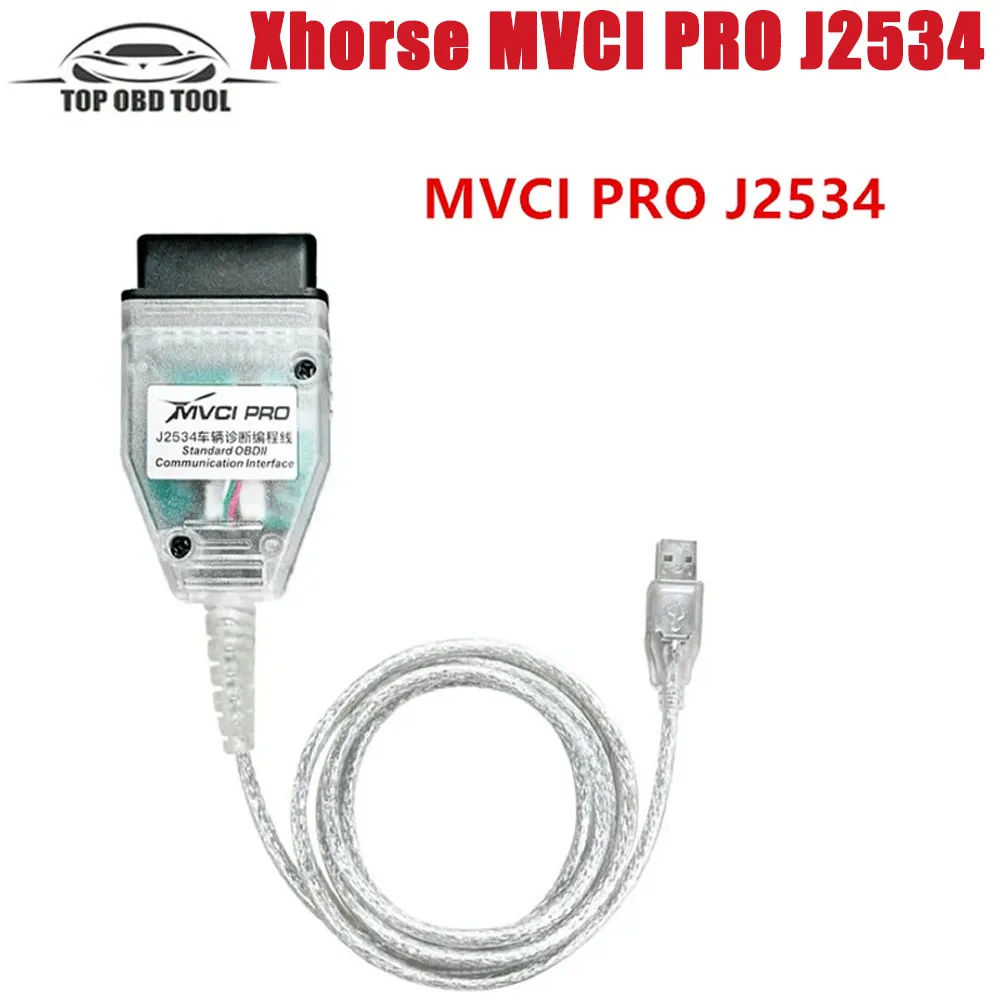 В наличии Xhorse MVCI PRO J2534 кабель для ODIS TIS HDS IDS