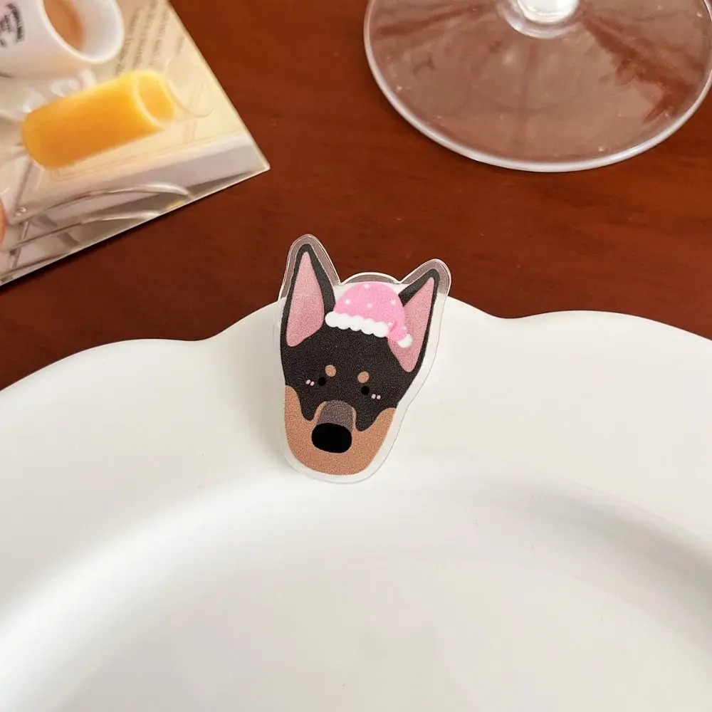 Булавка для мопса акриловая булавка собак Бигль померанский помпон Мальта