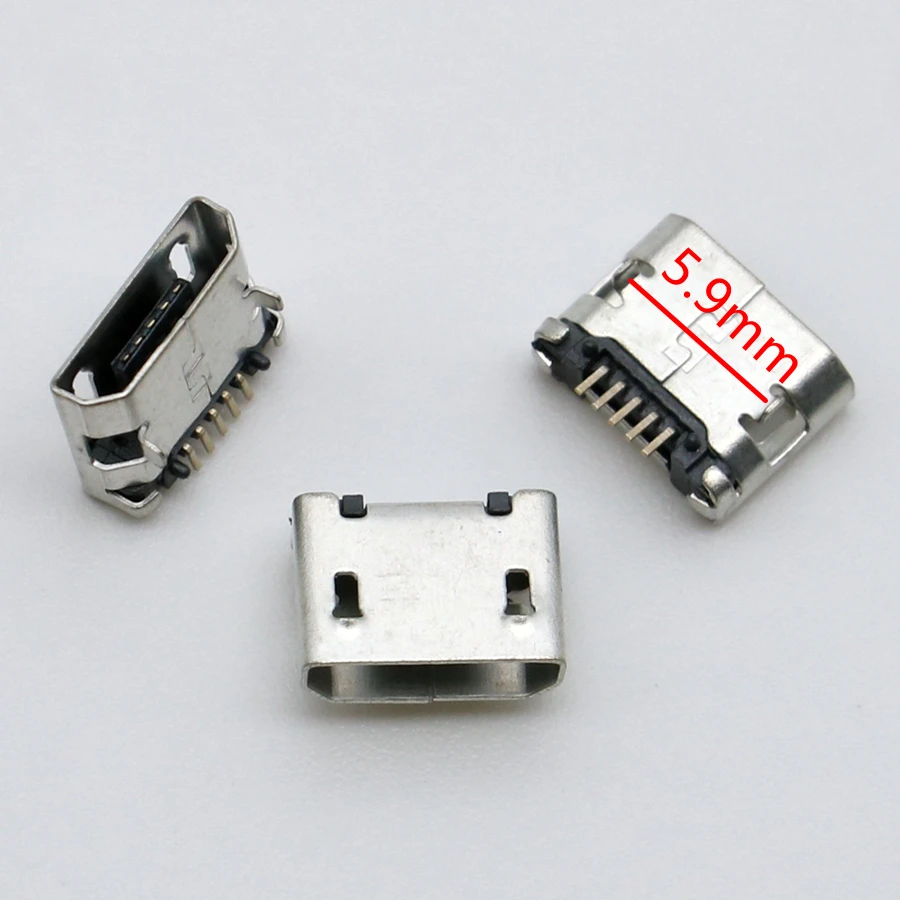 

CITZENDS Micro USB 5pin 5.9mm DIP2 разъёмы для телефона