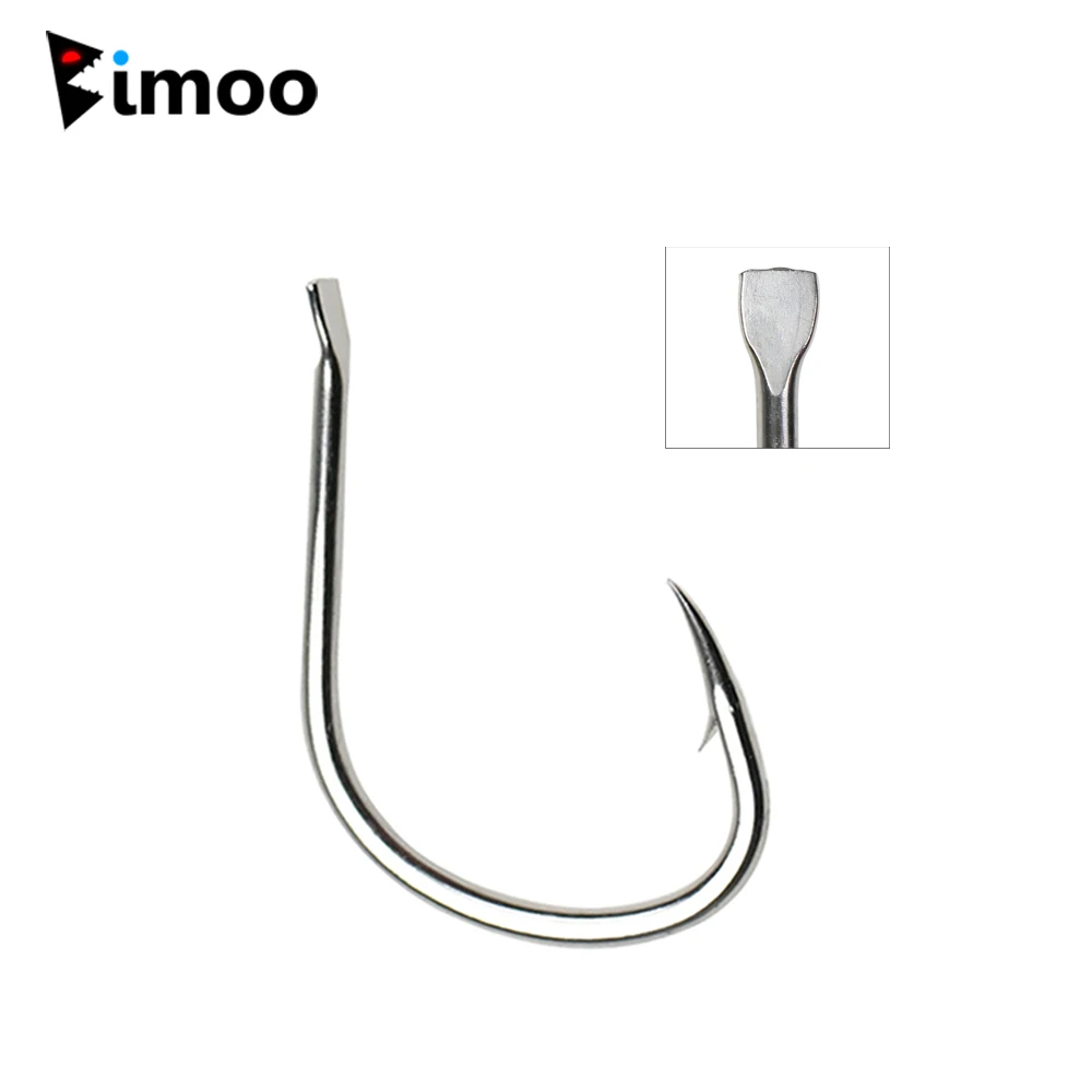 

Bimoo 10PCS Bright Tin Slow Jigging Assist Hooks Bright Tin Fish Hooks Trout Pike Saltwater Fishing Jigs lures Fishing Tackle
