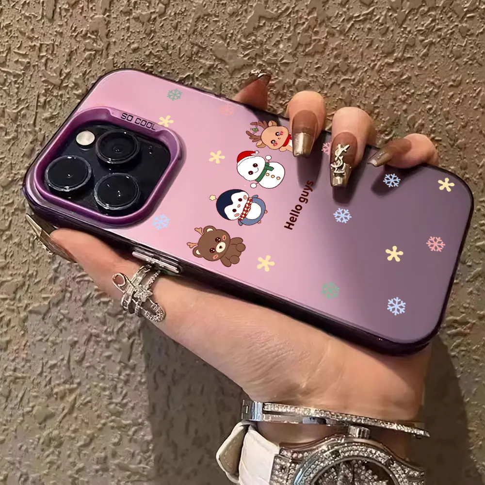 Рождественский чехол для Realme 12 Pro Plus 12X 11 8 7i Lite Note 50 Narzo 50i Prime 20 30A 70 N53 N55 N63 IMD Cover