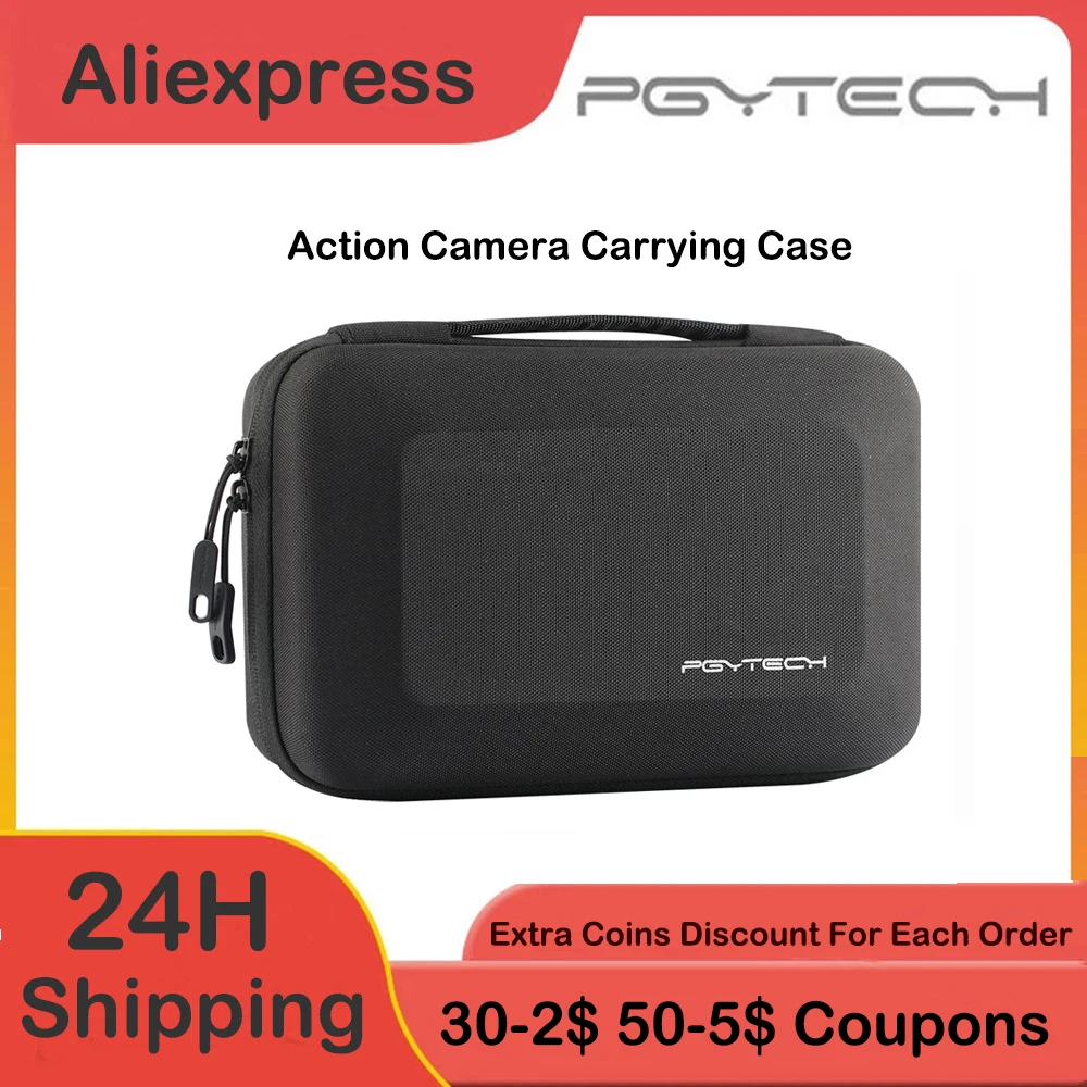 Переносной чехол PGYTECH для экшн-Камеры Gopro /insta360, дорожная сумка для хранения, EVA коробка, Портативная сумка Xiaomi Omso Pocket/Action 2 Переносной чехол PGYTECH для экшн-Камеры Gopro /insta360, дорожная сумка для хранения, EVA коробка, Портативная сумка Xiaomi Omso Pocket/Action 2