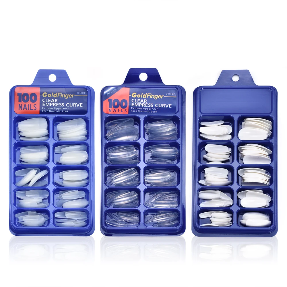 

Профессиональные накладные ногти, 2021 шт., Длинные акриловые накладные ногти в форме балерины, накладные ногти, 10 размеров, женские инструмен...