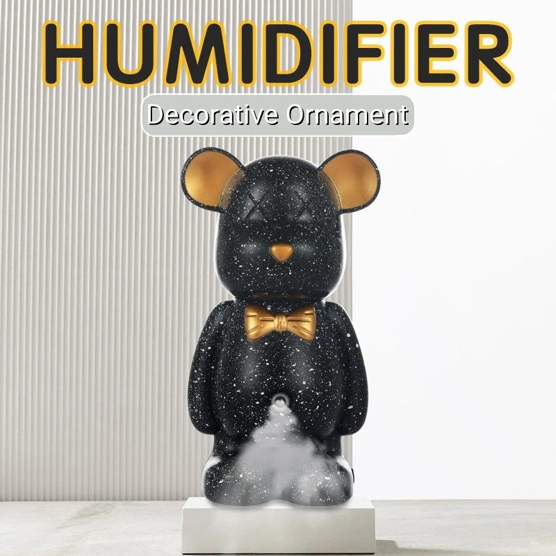 

Мультяшный Медвежонок Настольный увлажнитель воздуха USB ультразвуковой диффузор для ароматерапии для домашней комнаты мини увлажнитель