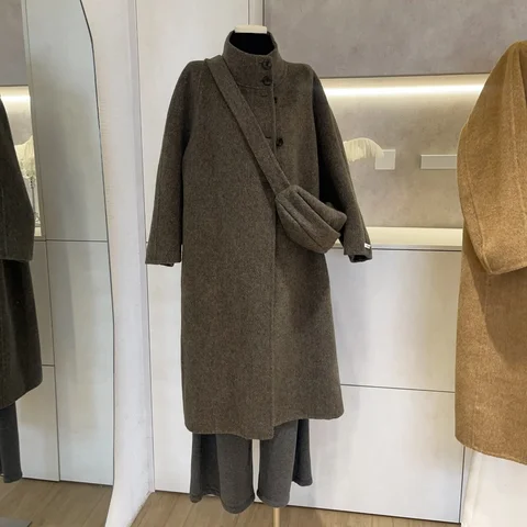 SHENGYAO женское пальто из полиэстера весна 2025