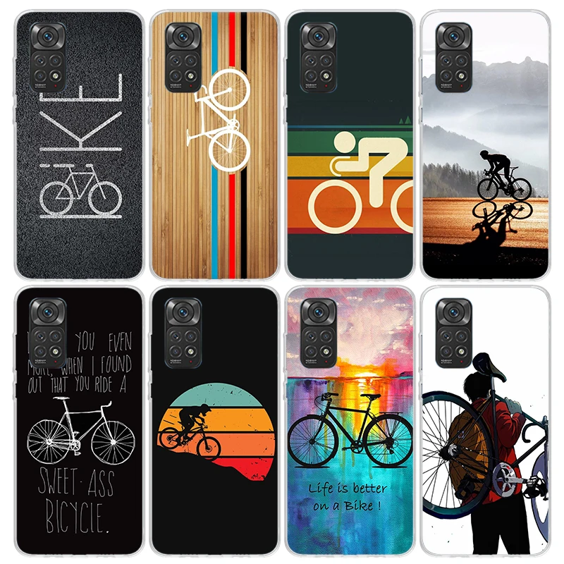 Велосипедный спортивный чехол для телефона Xiaomi Redmi Note 14 13 12S 12 11S 11 11E Pro Plus 11T 10S 10 9 9S