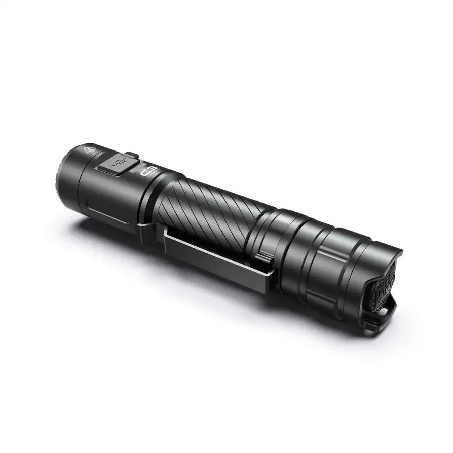 

C3 LED Flashlight USB C Rechargeable Torch 1200 Lumens IP68 Waterproof Lantern Light with 2600 mAH 18650 Battery