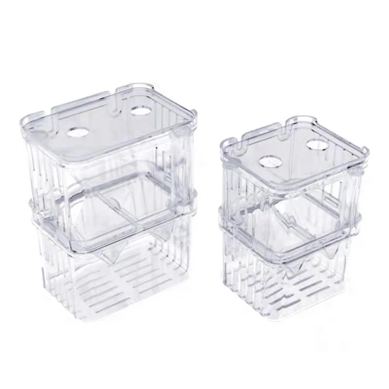 

Aquarium Breeder Box for Fish Tank Breeding Incubator Baby Fish Fry Hatchery