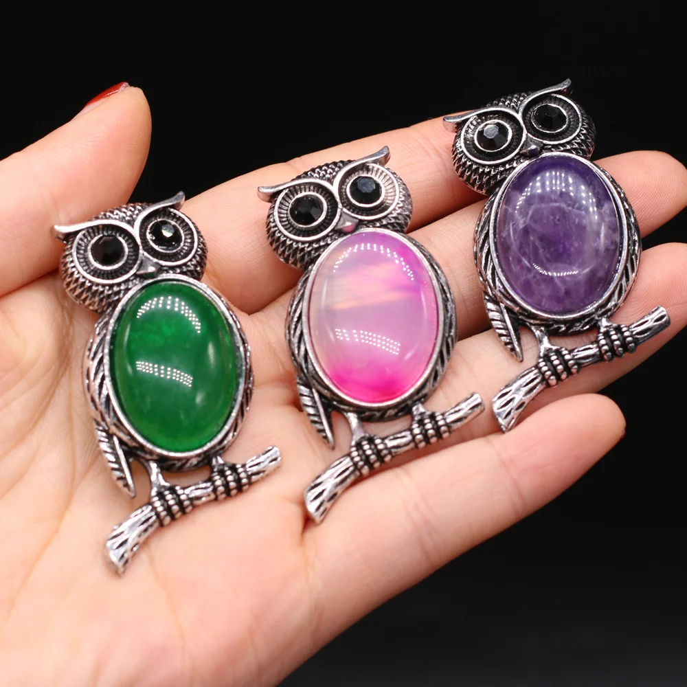 

Animal Antique Silver Color Alloy Brooches Cute Owl for Women Collar Lapel Brooch Pins Jewelry Party Coat Accessories