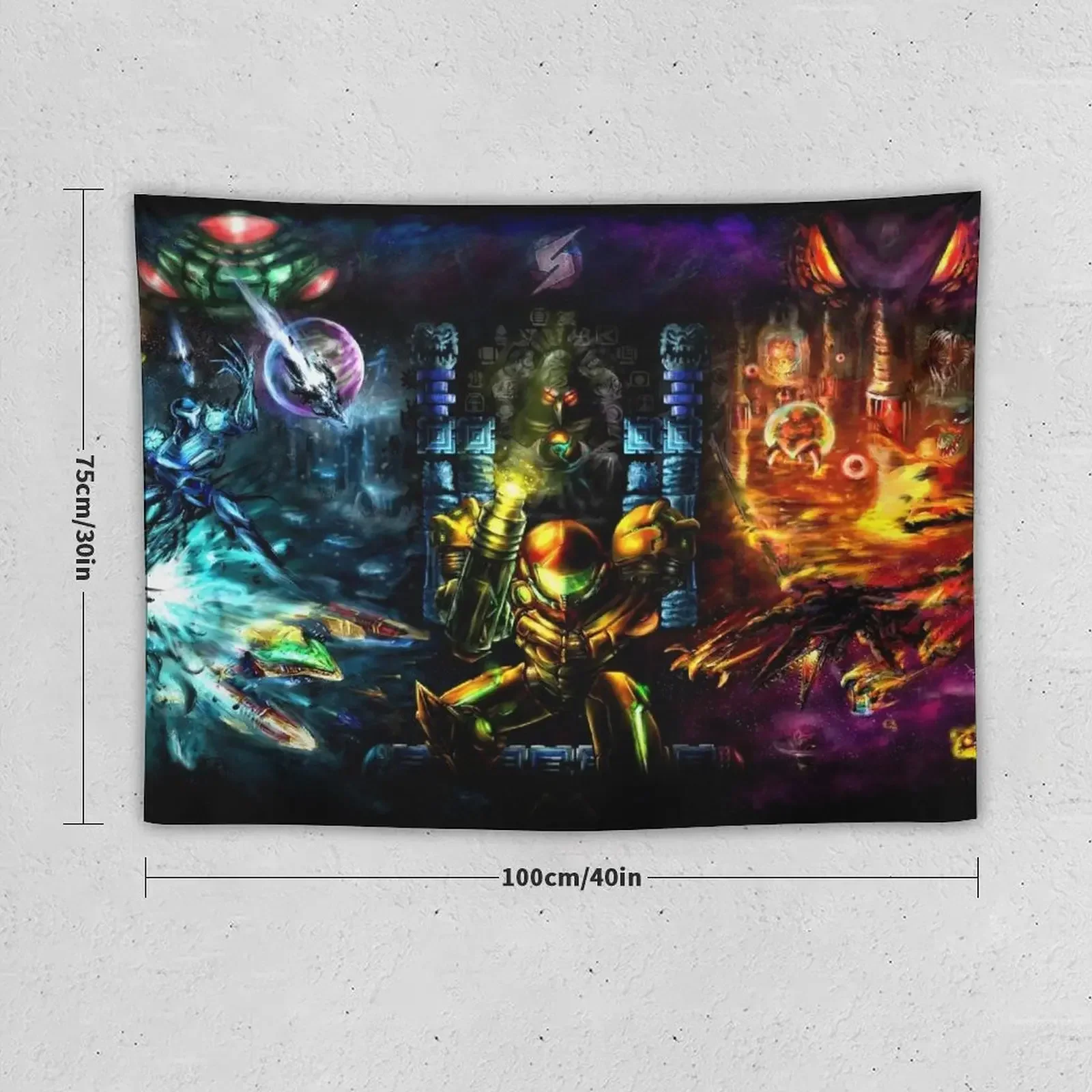 Гармония охотника: 25 лет метроидного украшения эстетическое украшение комнаты