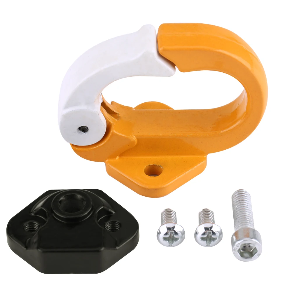 

Universal Aluminum Alloy Motorcycle Helmet Bag Carry Holder Hanger Hook Claw Yellow Motorcycle