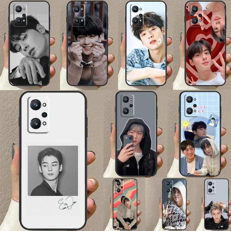 Чехол Cha EunWoo Eun Woo для Realme 8i 9i 7 8 9 Pro GT Neo 2 Master Q3s