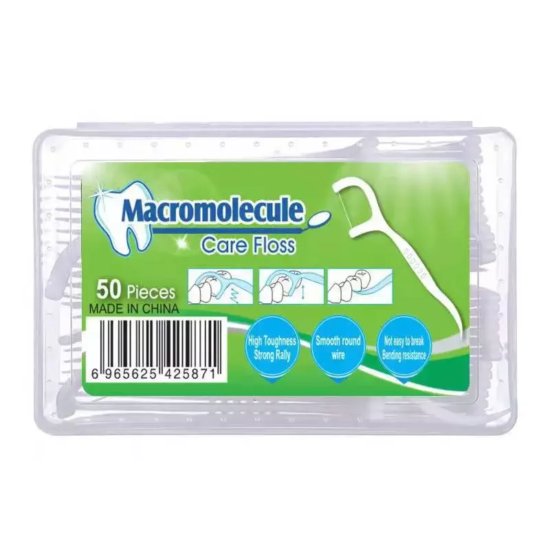 

50/100pcs Dental Floss Flosser Picks Toothpicks Teeth Stick Tooth Cleaning Interdental Brush Dental Floss Pick Oral Hygiene Care