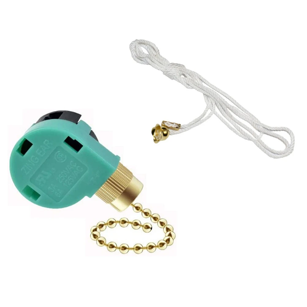 Выключатель потолочного вентилятора 3 скорости 4 провода стандартный